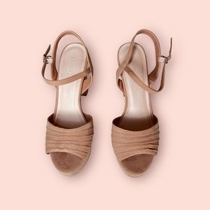Beige/Pink Strappy Heels Chinese‎ Laundry